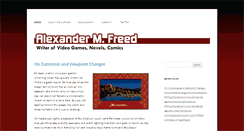 Desktop Screenshot of alexanderfreed.com